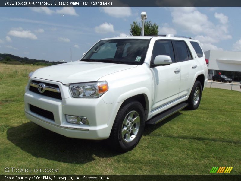 Blizzard White Pearl / Sand Beige 2011 Toyota 4Runner SR5