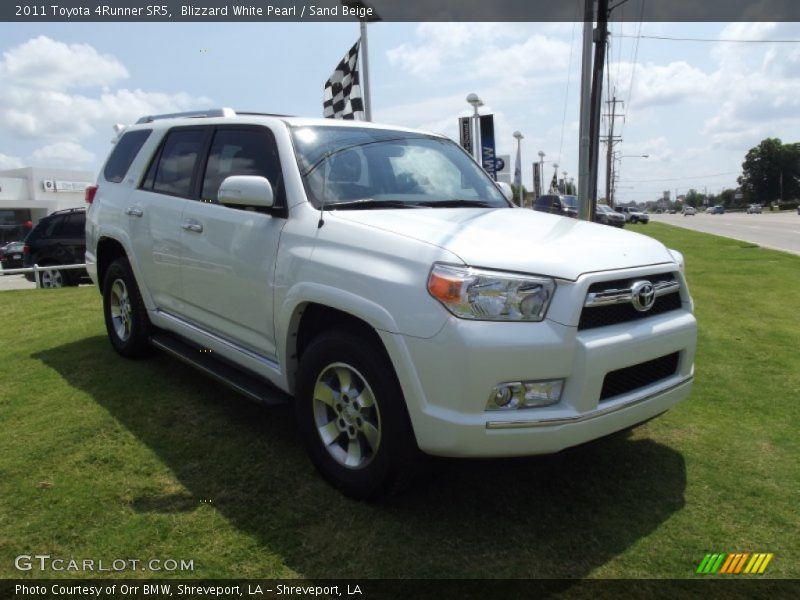 Blizzard White Pearl / Sand Beige 2011 Toyota 4Runner SR5