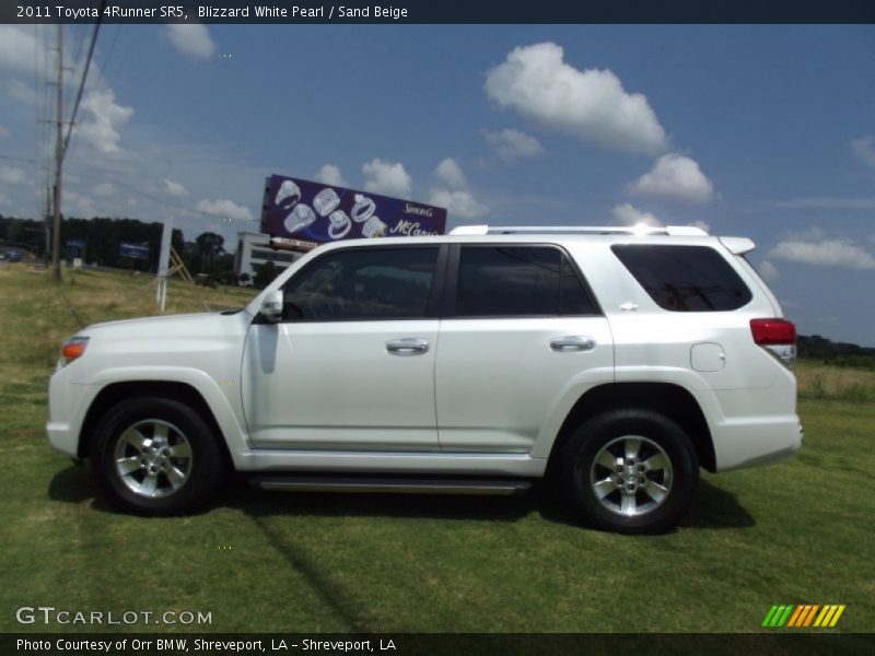Blizzard White Pearl / Sand Beige 2011 Toyota 4Runner SR5