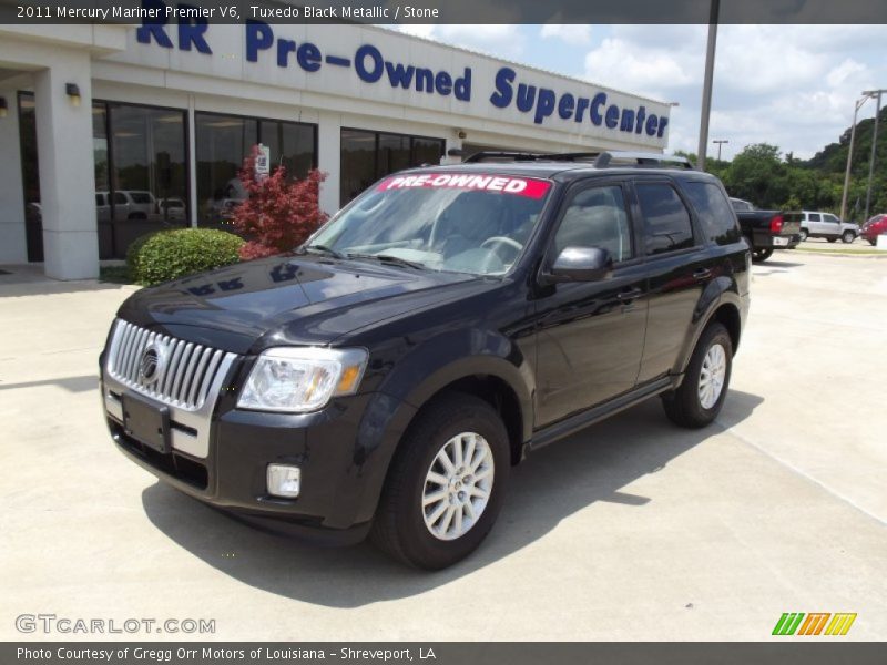 Tuxedo Black Metallic / Stone 2011 Mercury Mariner Premier V6