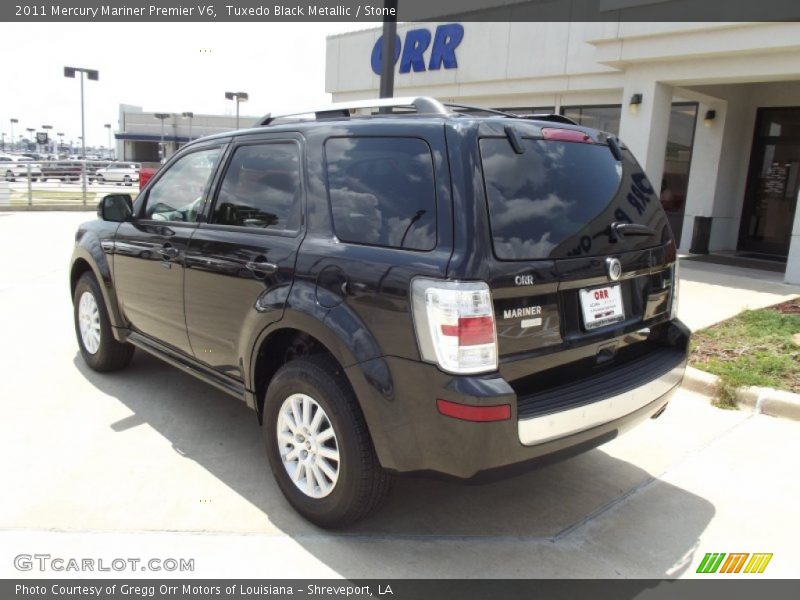 Tuxedo Black Metallic / Stone 2011 Mercury Mariner Premier V6