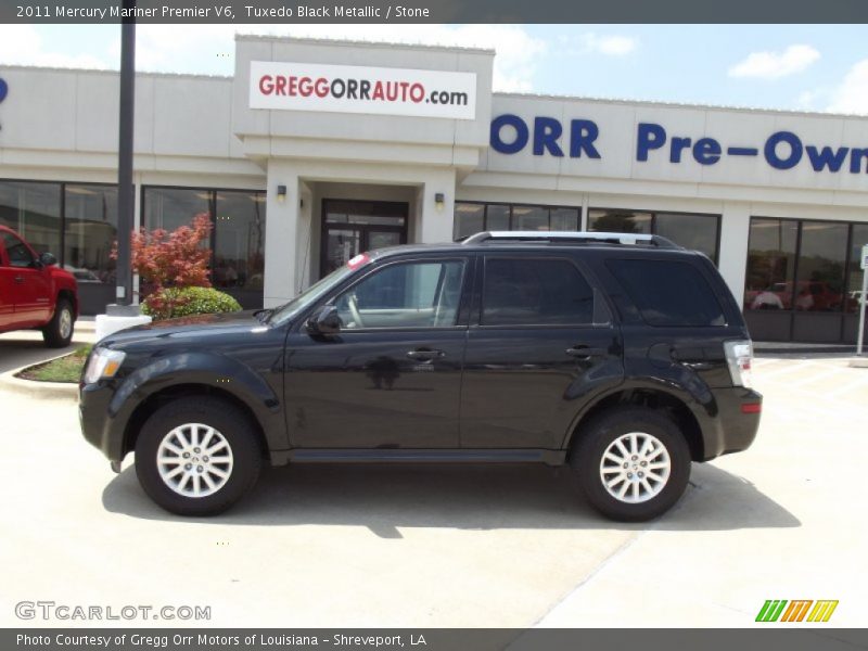 Tuxedo Black Metallic / Stone 2011 Mercury Mariner Premier V6