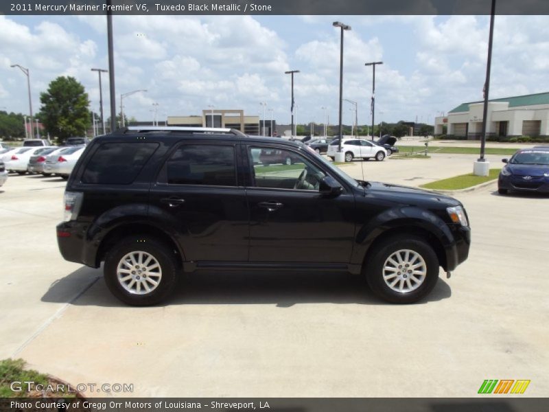 Tuxedo Black Metallic / Stone 2011 Mercury Mariner Premier V6