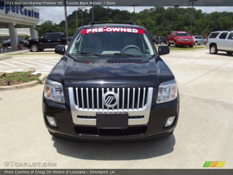 Tuxedo Black Metallic / Stone 2011 Mercury Mariner Premier V6