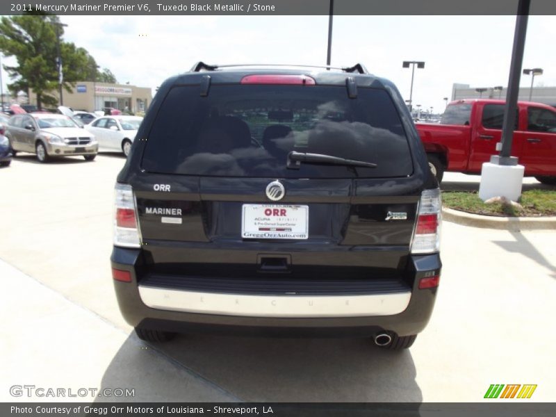 Tuxedo Black Metallic / Stone 2011 Mercury Mariner Premier V6