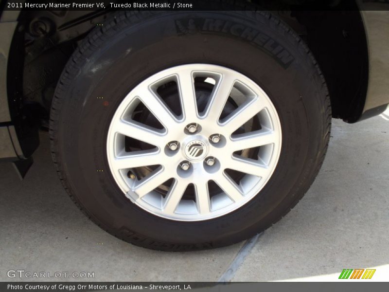 Tuxedo Black Metallic / Stone 2011 Mercury Mariner Premier V6