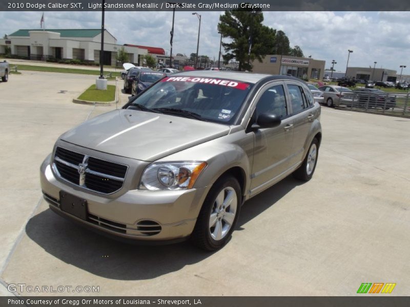 Light Sandstone Metallic / Dark Slate Gray/Medium Graystone 2010 Dodge Caliber SXT