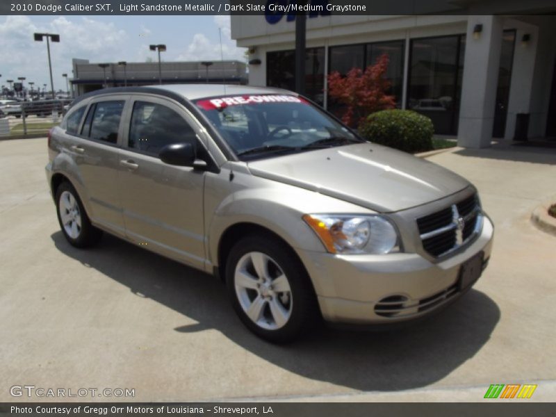 Light Sandstone Metallic / Dark Slate Gray/Medium Graystone 2010 Dodge Caliber SXT