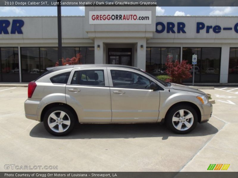 Light Sandstone Metallic / Dark Slate Gray/Medium Graystone 2010 Dodge Caliber SXT