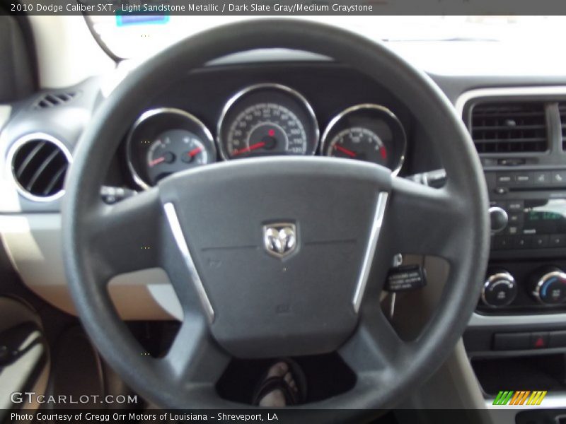 Light Sandstone Metallic / Dark Slate Gray/Medium Graystone 2010 Dodge Caliber SXT