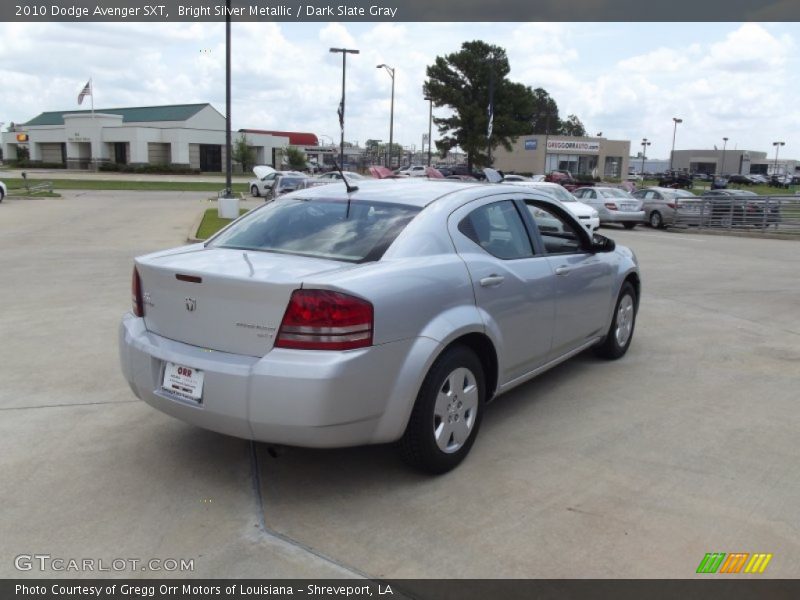 Bright Silver Metallic / Dark Slate Gray 2010 Dodge Avenger SXT