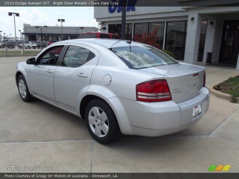 Bright Silver Metallic / Dark Slate Gray 2010 Dodge Avenger SXT