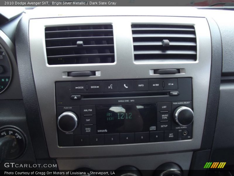 Bright Silver Metallic / Dark Slate Gray 2010 Dodge Avenger SXT