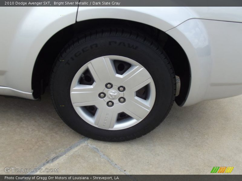 Bright Silver Metallic / Dark Slate Gray 2010 Dodge Avenger SXT