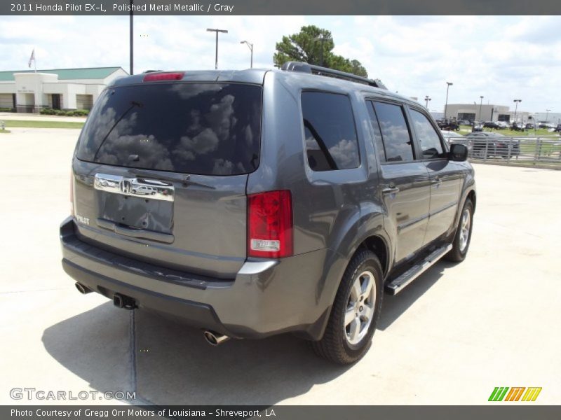 Polished Metal Metallic / Gray 2011 Honda Pilot EX-L