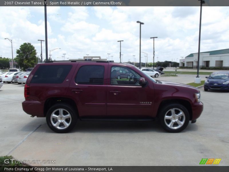 Sport Red Metallic / Light Cashmere/Ebony 2007 Chevrolet Tahoe LT
