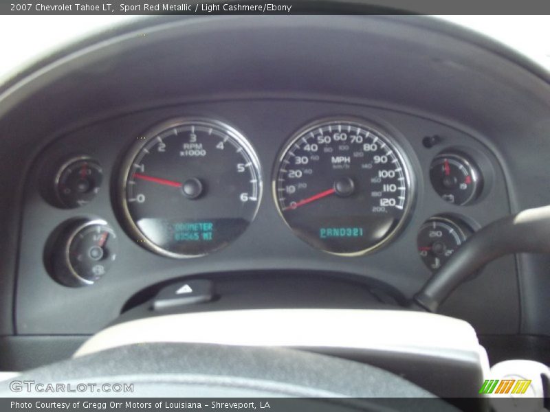 Sport Red Metallic / Light Cashmere/Ebony 2007 Chevrolet Tahoe LT