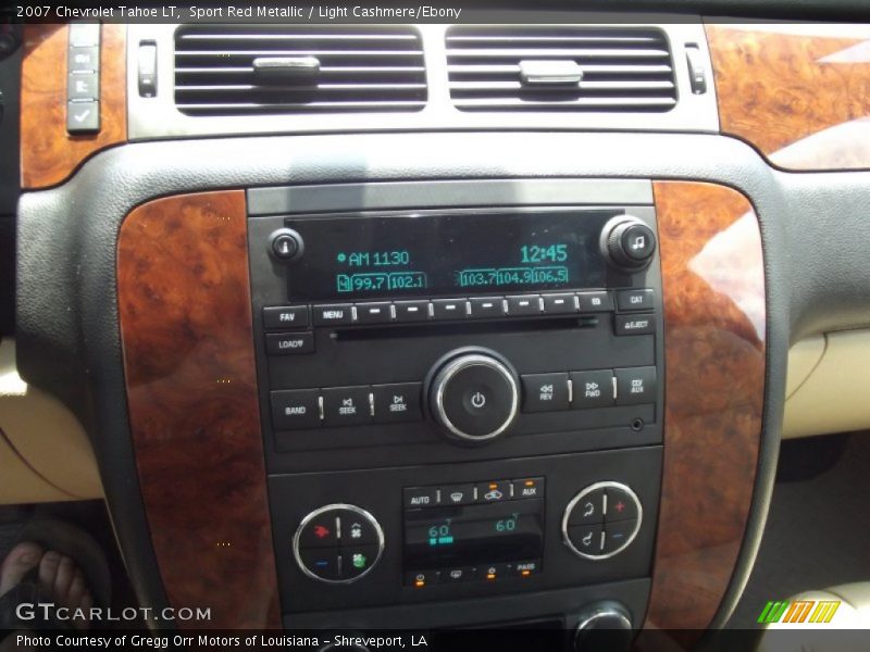Sport Red Metallic / Light Cashmere/Ebony 2007 Chevrolet Tahoe LT