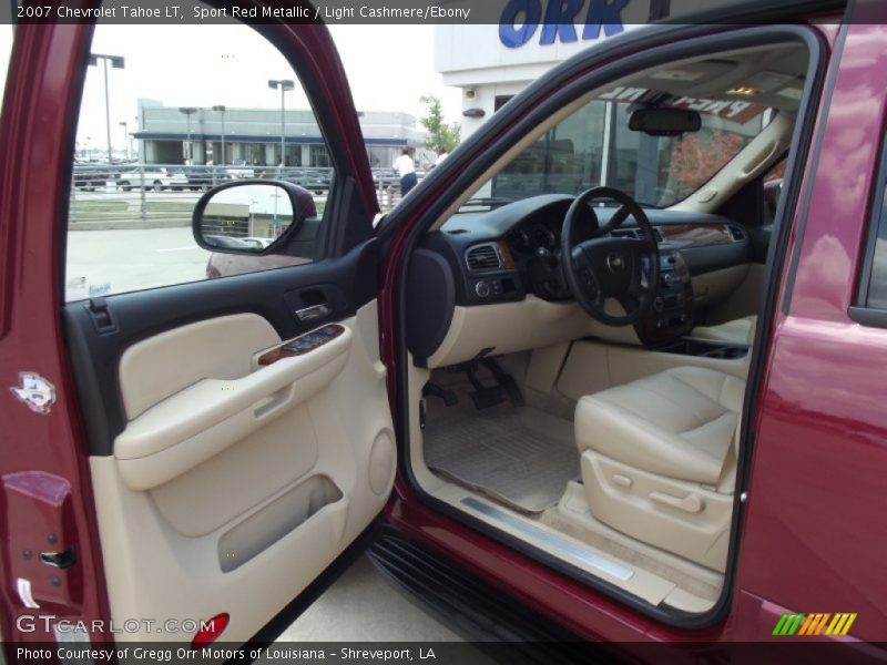 Sport Red Metallic / Light Cashmere/Ebony 2007 Chevrolet Tahoe LT