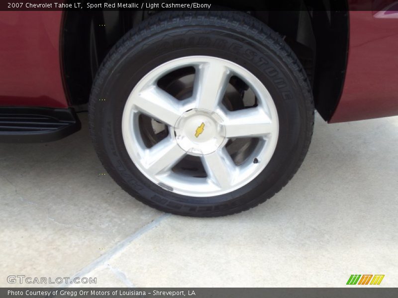 Sport Red Metallic / Light Cashmere/Ebony 2007 Chevrolet Tahoe LT