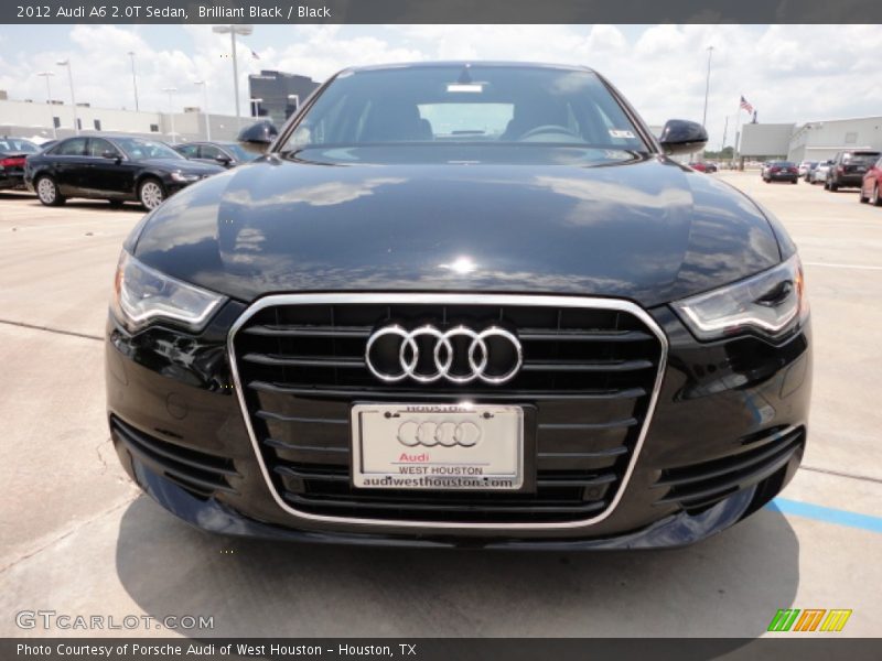 Brilliant Black / Black 2012 Audi A6 2.0T Sedan