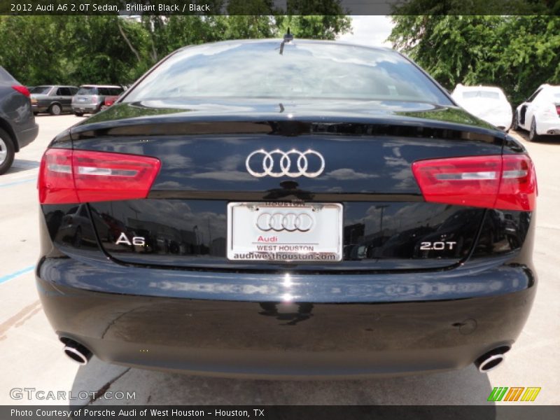 Brilliant Black / Black 2012 Audi A6 2.0T Sedan