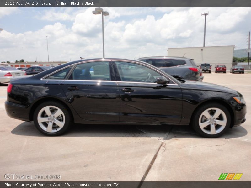 Brilliant Black / Black 2012 Audi A6 2.0T Sedan