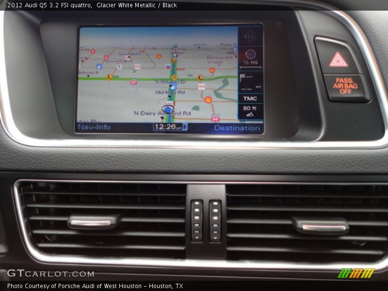 Navigation of 2012 Q5 3.2 FSI quattro