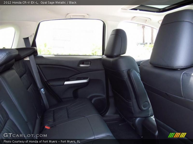 Opal Sage Metallic / Black 2012 Honda CR-V EX-L
