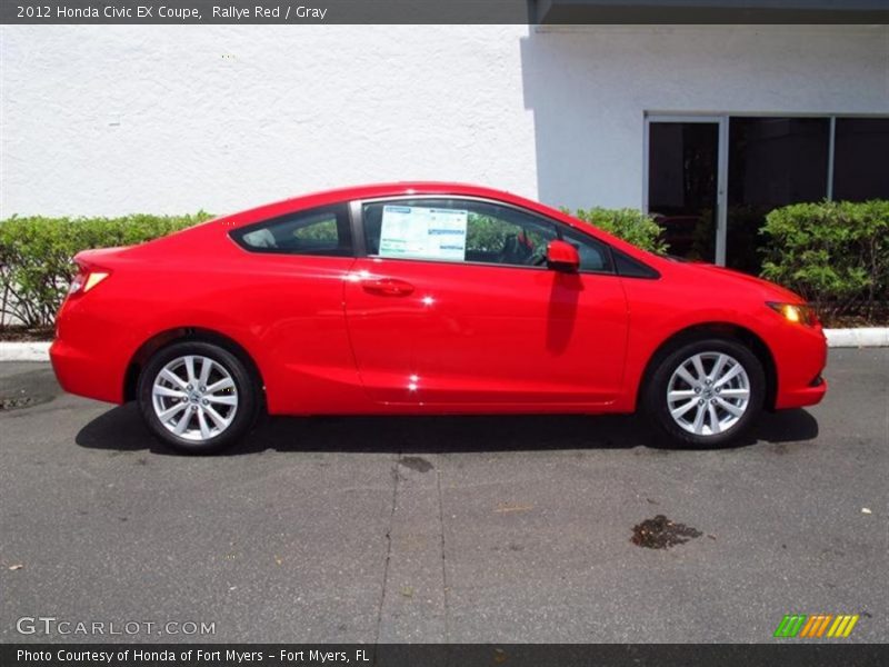  2012 Civic EX Coupe Rallye Red