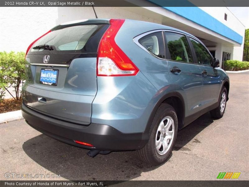 Opal Sage Metallic / Black 2012 Honda CR-V LX