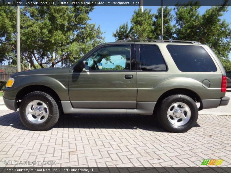  2003 Explorer Sport XLT Estate Green Metallic