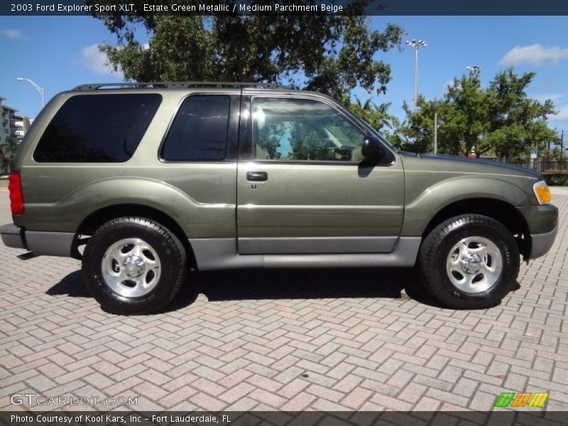  2003 Explorer Sport XLT Estate Green Metallic