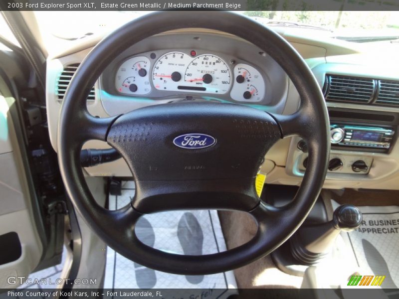  2003 Explorer Sport XLT Steering Wheel