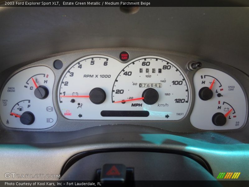  2003 Explorer Sport XLT Sport XLT Gauges