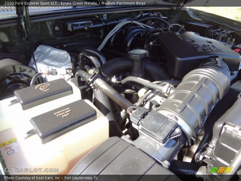  2003 Explorer Sport XLT Engine - 4.0 Liter SOHC 12-Valve V6