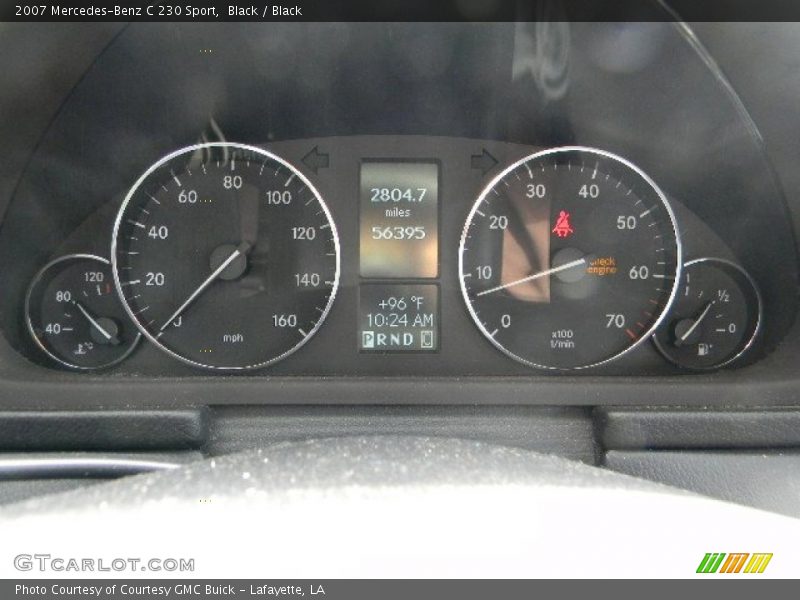 Black / Black 2007 Mercedes-Benz C 230 Sport