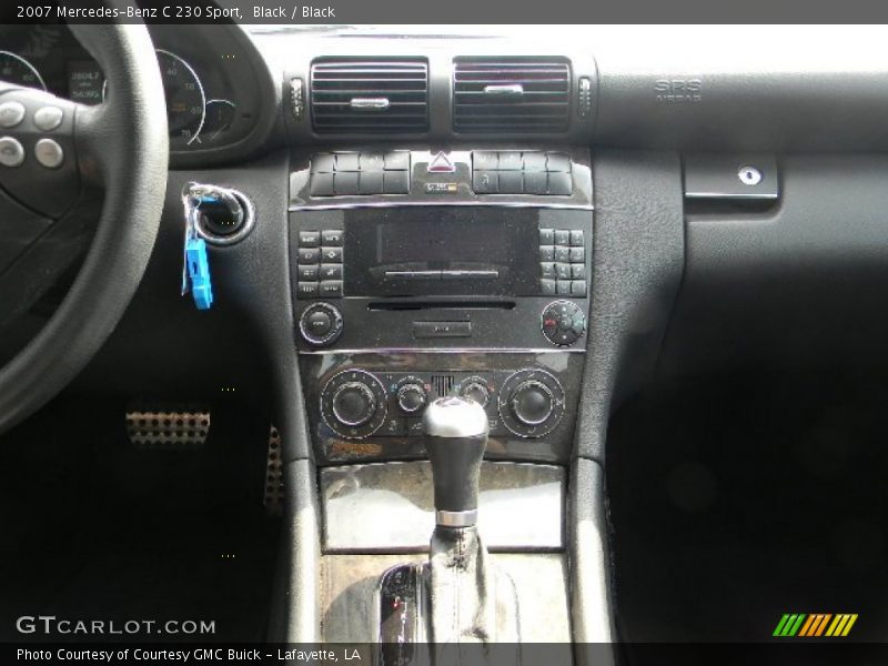 Black / Black 2007 Mercedes-Benz C 230 Sport