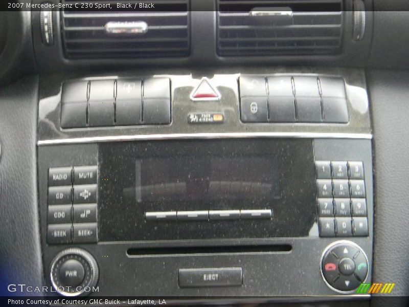 Black / Black 2007 Mercedes-Benz C 230 Sport