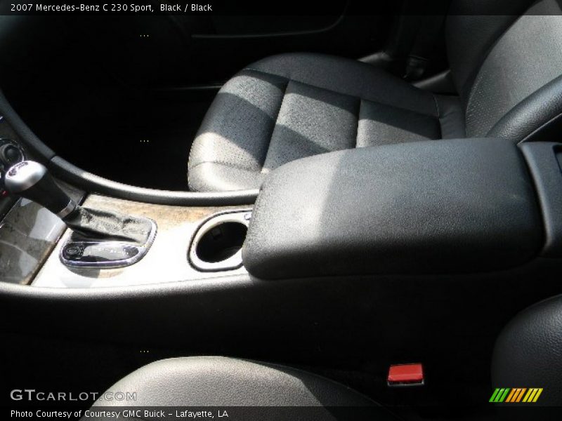 Black / Black 2007 Mercedes-Benz C 230 Sport