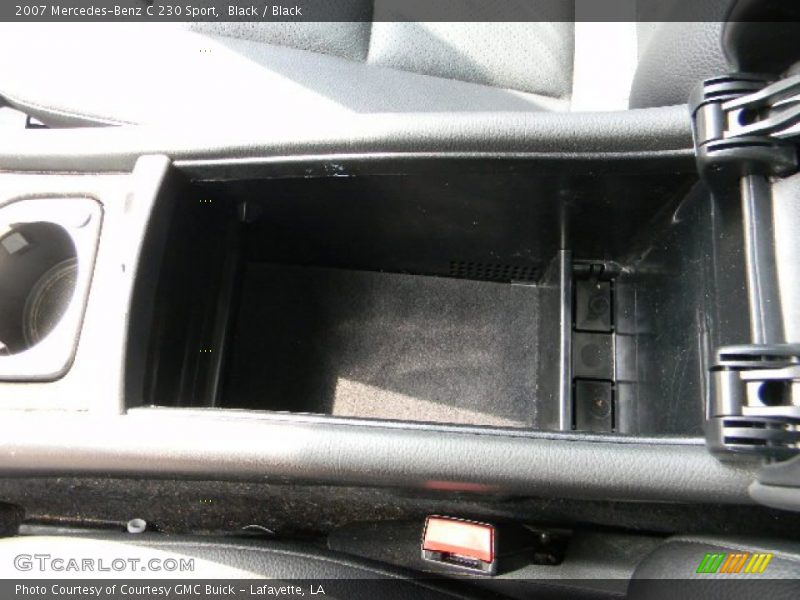 Black / Black 2007 Mercedes-Benz C 230 Sport