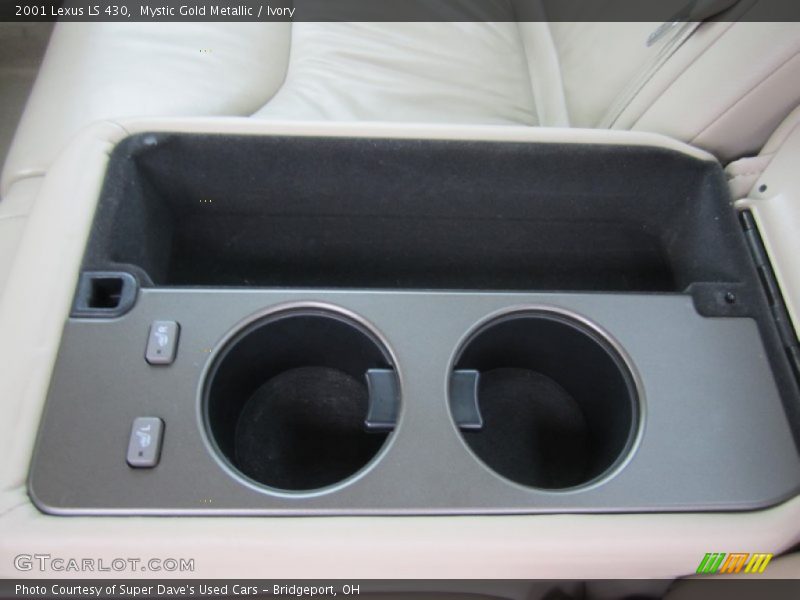 Mystic Gold Metallic / Ivory 2001 Lexus LS 430