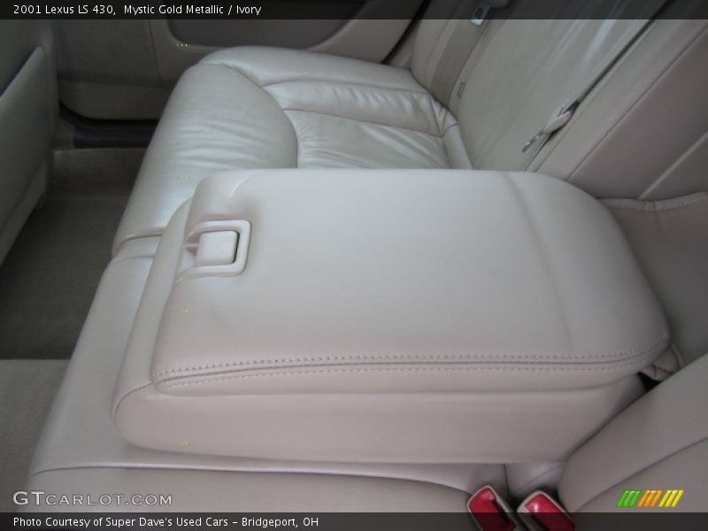 Mystic Gold Metallic / Ivory 2001 Lexus LS 430