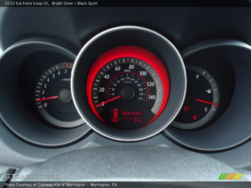  2010 Forte Koup SX SX Gauges