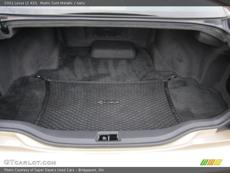 Mystic Gold Metallic / Ivory 2001 Lexus LS 430