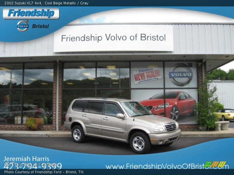 Cool Beige Metallic / Gray 2002 Suzuki XL7 4x4