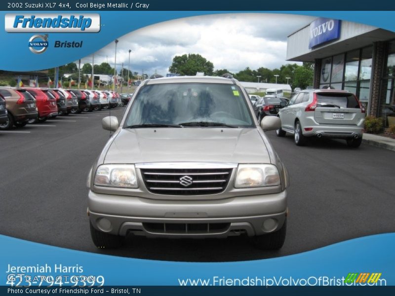 Cool Beige Metallic / Gray 2002 Suzuki XL7 4x4