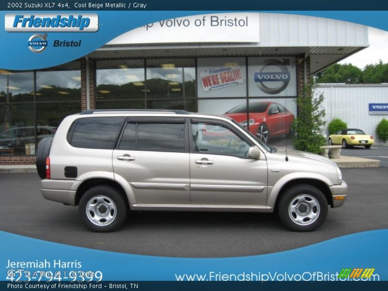 Cool Beige Metallic / Gray 2002 Suzuki XL7 4x4