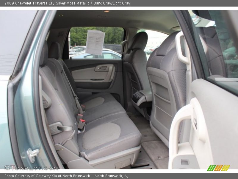 Silver Moss Metallic / Dark Gray/Light Gray 2009 Chevrolet Traverse LT