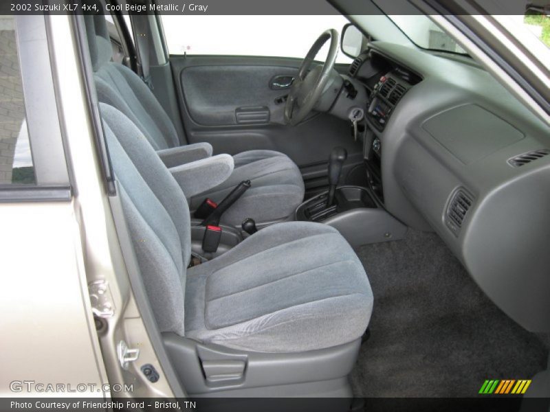 Cool Beige Metallic / Gray 2002 Suzuki XL7 4x4
